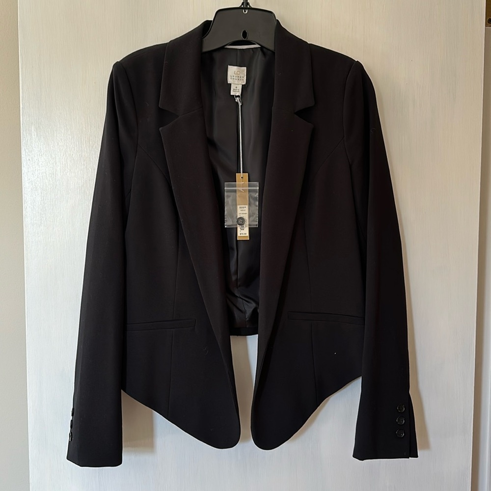 Black Hi-Lo Blazer